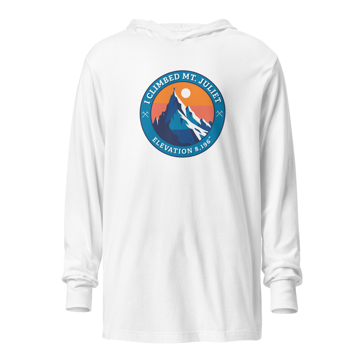 I Climbed Mt. Juliet Hooded Long-Sleeve Summit Tee