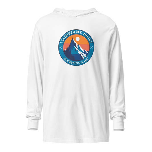 I Climbed Mt. Juliet Hooded Long-Sleeve Summit Tee