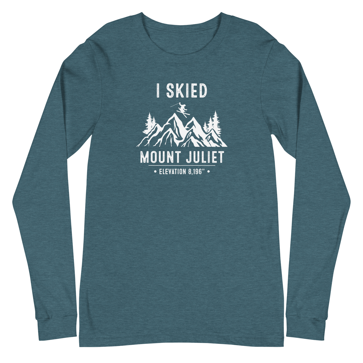 I Skied Mount Juliet Original Unisex Long Sleeve Tee