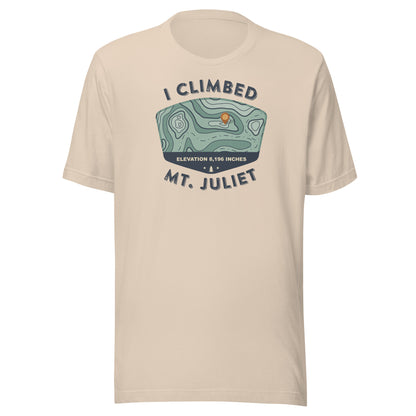 The Climb Mt. Juliet Map Tee