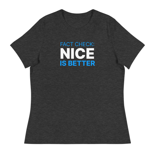 Fact Check Women's Relaxed T-Shirt