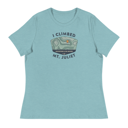 Women's Climb Mt. Juliet Map Tee