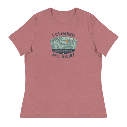 Women's Climb Mt. Juliet Map Tee