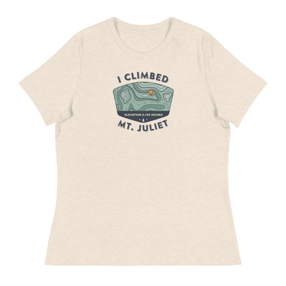 Women's Climb Mt. Juliet Map Tee